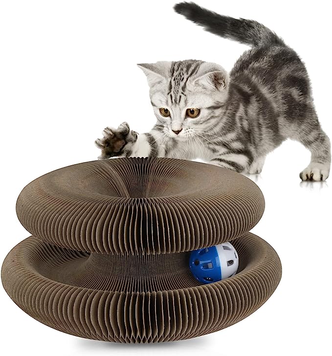 💥Last Day Promotion-[SAVE 50% OFF]--Magic Organ Cat Scratching Board--Comes with a toy bell ball--BUY 2 GET 10% OFF & FREE SHIPPING