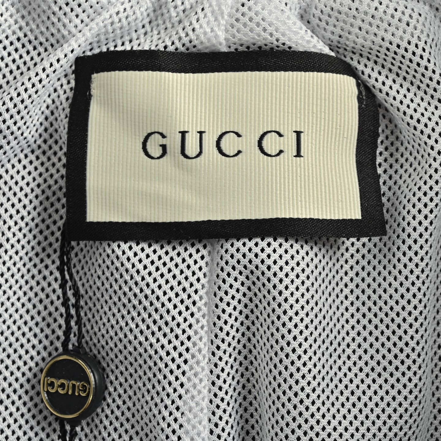 Gucci 25ss all-over logo beach shorts