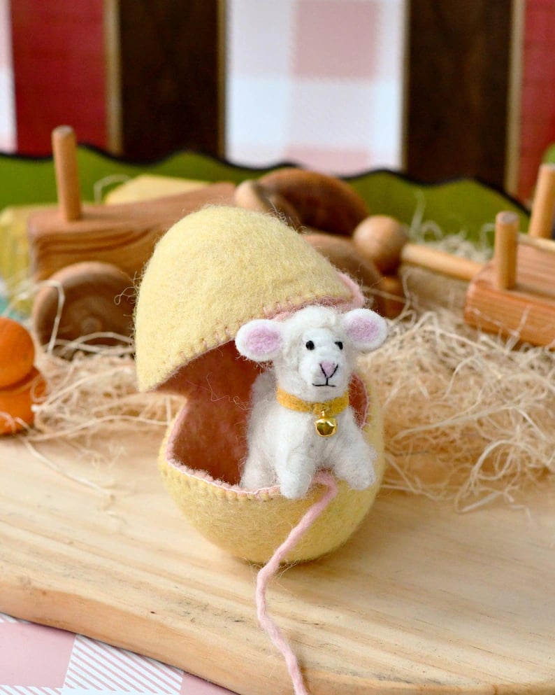🐣Surprise Easter Egg from Wool Felt