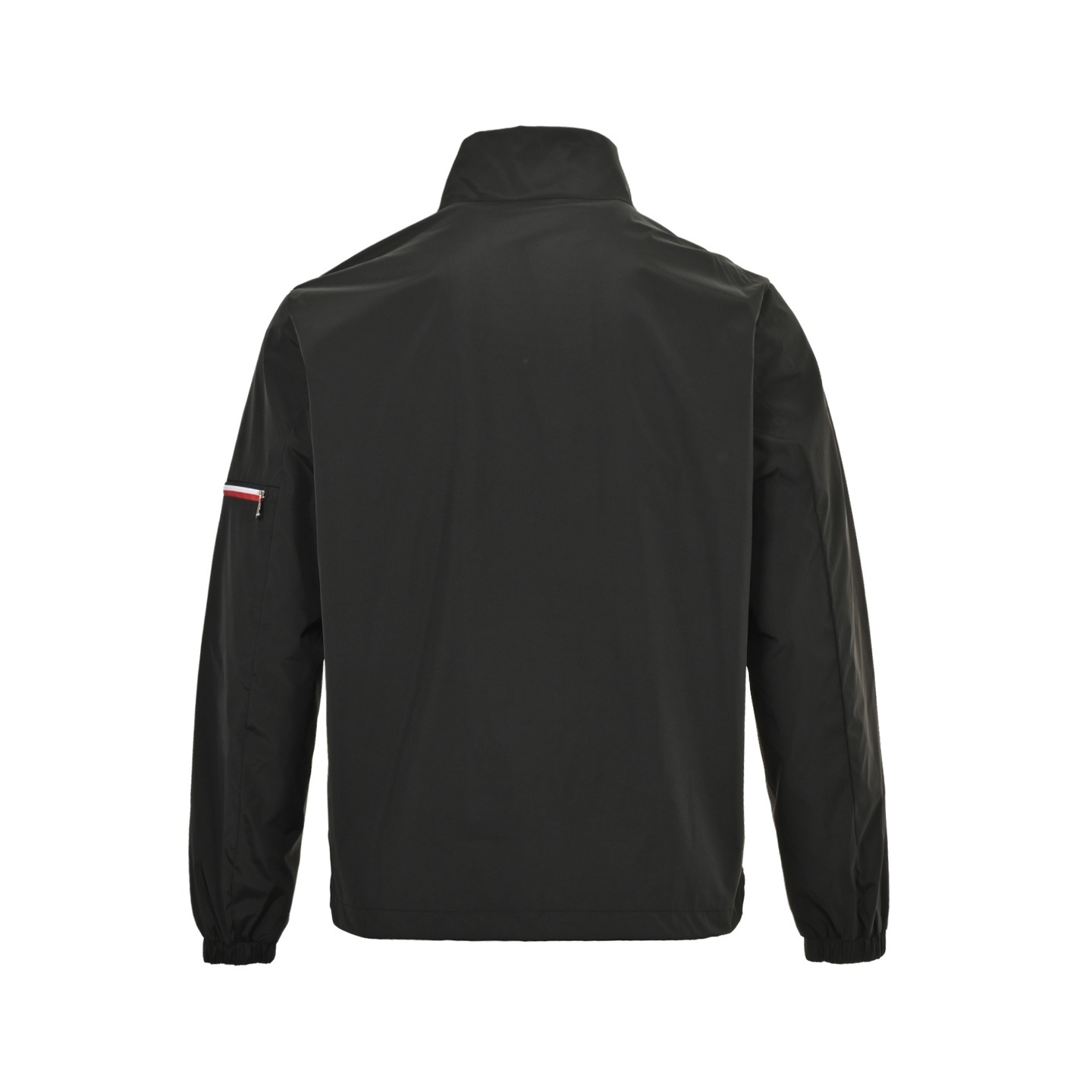 Moncler 25Fw nylon jacket with zipper pockets and sleeves