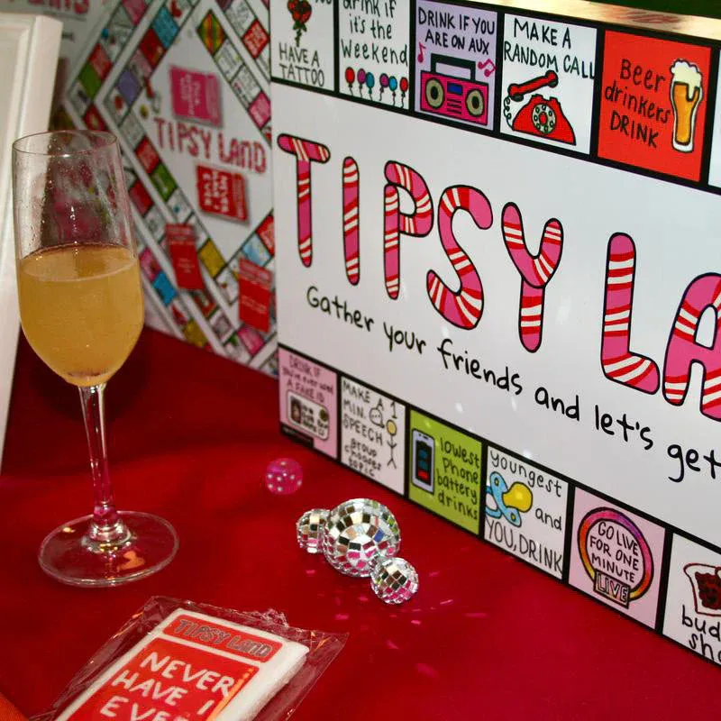 On Sale🔥Tipsy Land Bachelorette Party Game - Fun Drinking Game for Friends