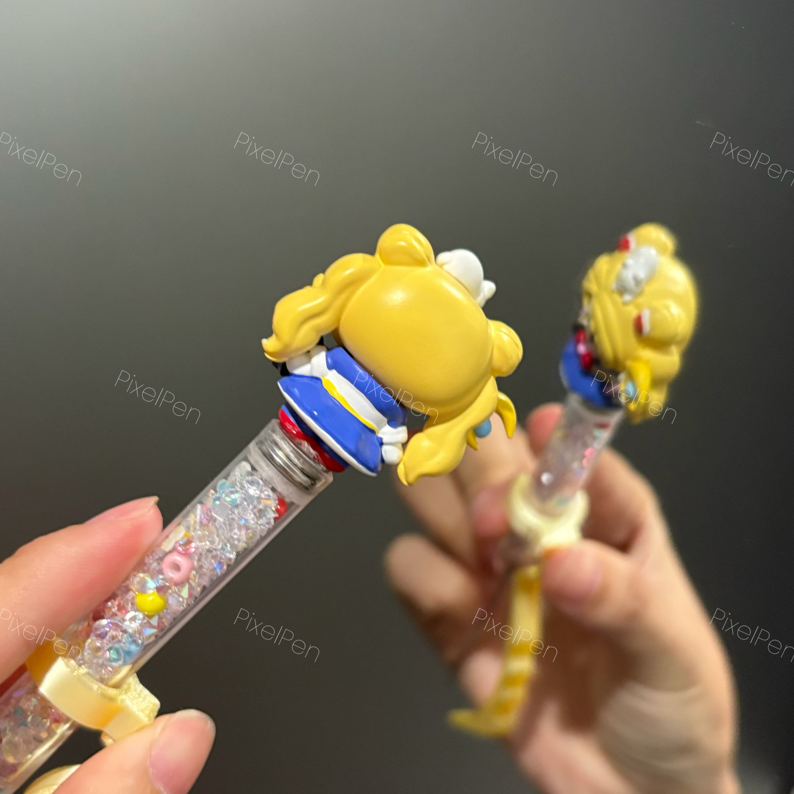 【5mm】PixelPen Magnetic Grip Piecing Bean Pen Tool for big beans | Sailor Moon