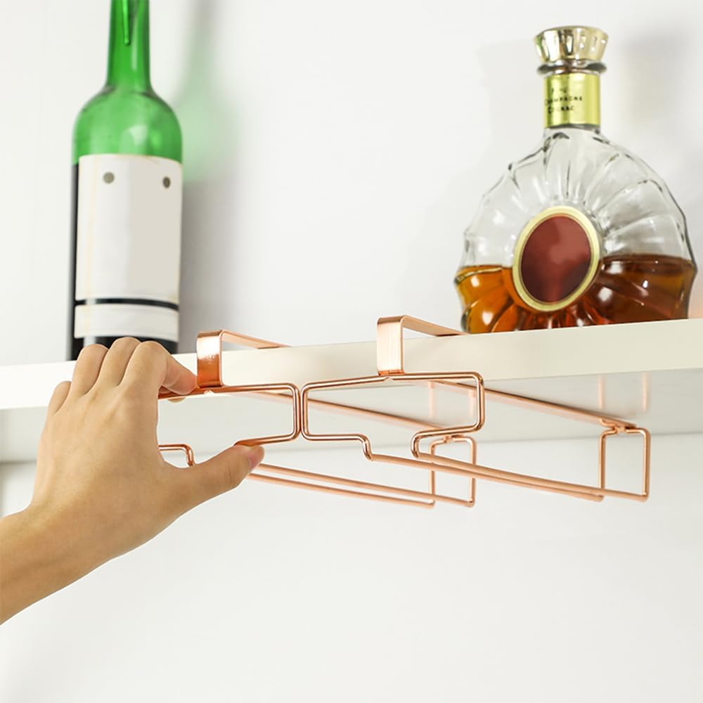 🔥LAST DAY 70% OFF🔥Under Cabinet Wine Glass Holder