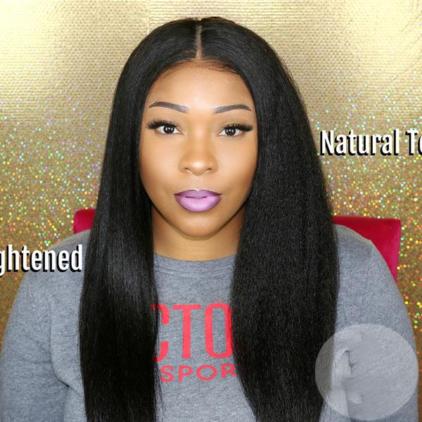 New Kinky Straight Lace Wigs Affordable Hair