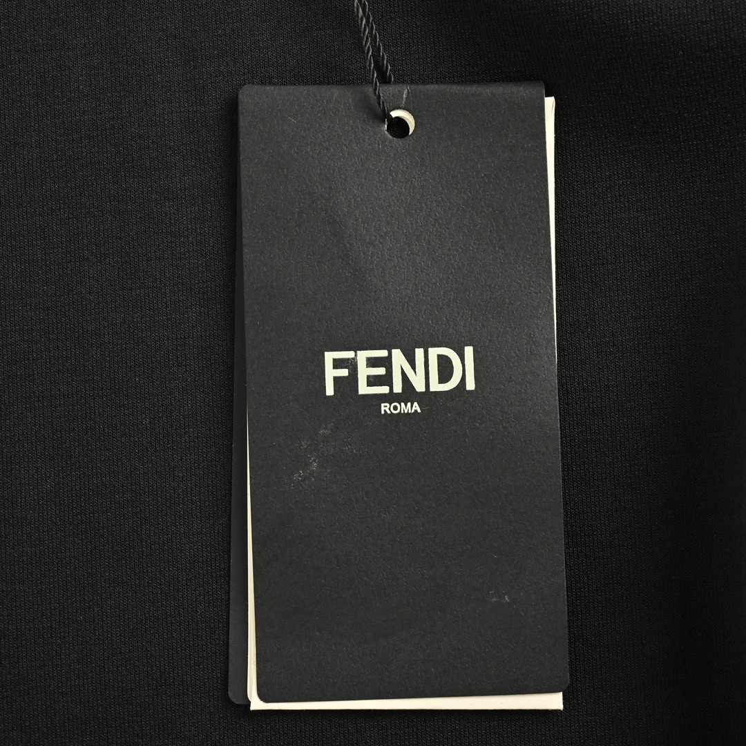 Fendi 24Fw small eye embroidery double F ribbon sports suit jacket