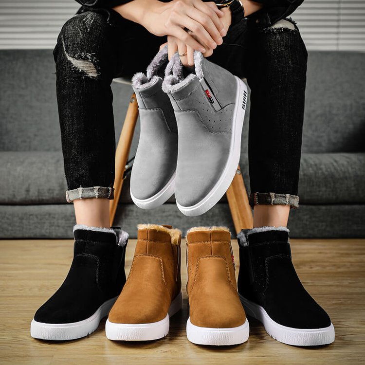 Men's Winter Warm Casual Snow Boots