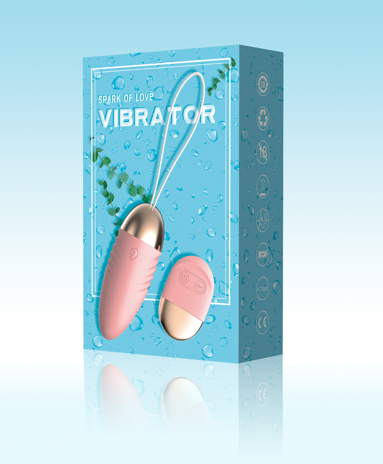 Egg Vibrator With Remote Control