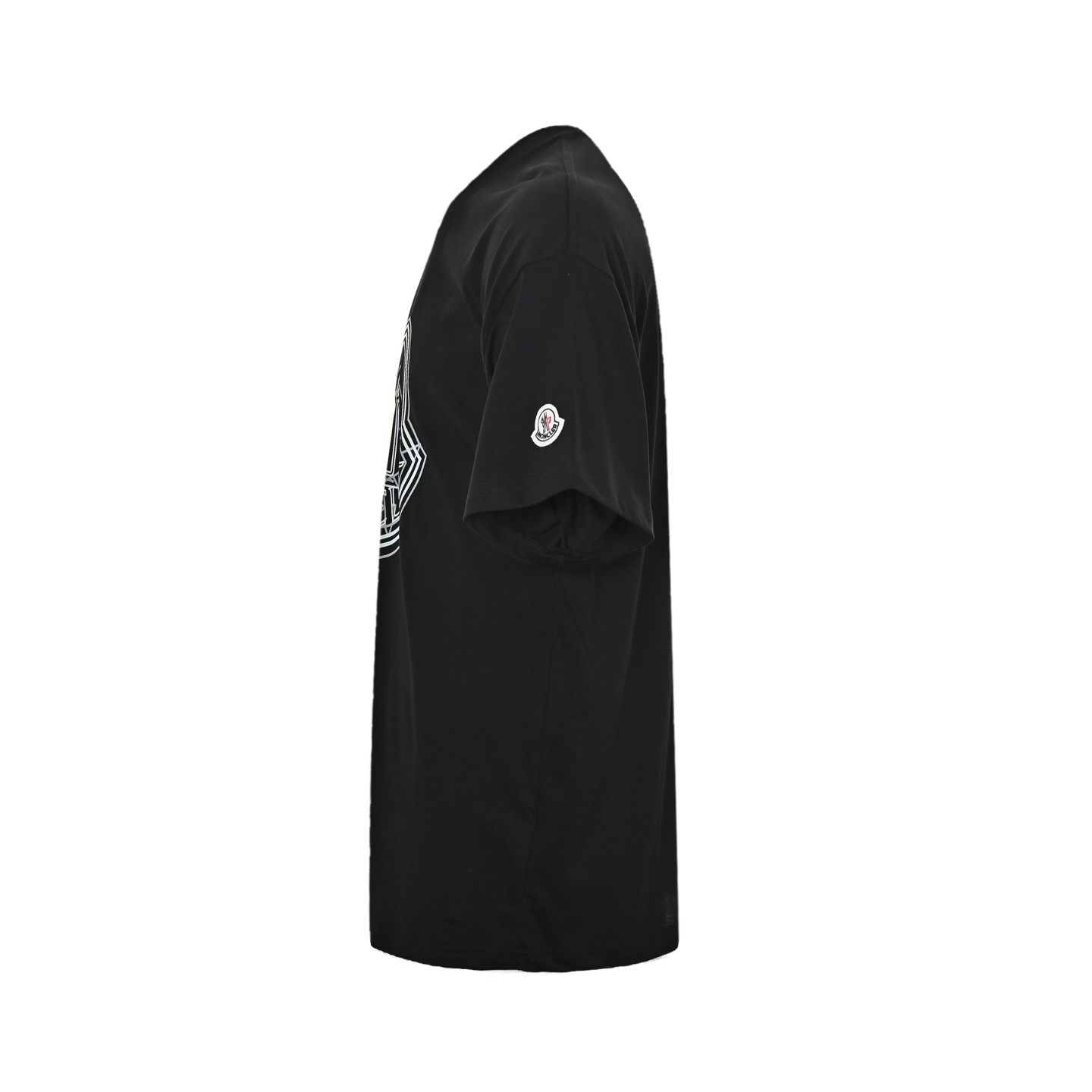 Moncler 25ss overlapping logo print short sleeves