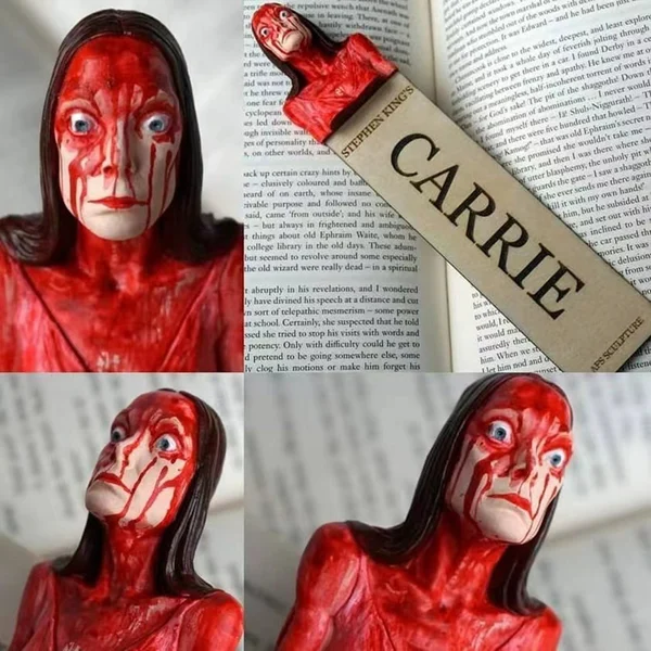 🔥Last Day 49% OFF🎁Handmade Wooden 3D Horror Bookmark