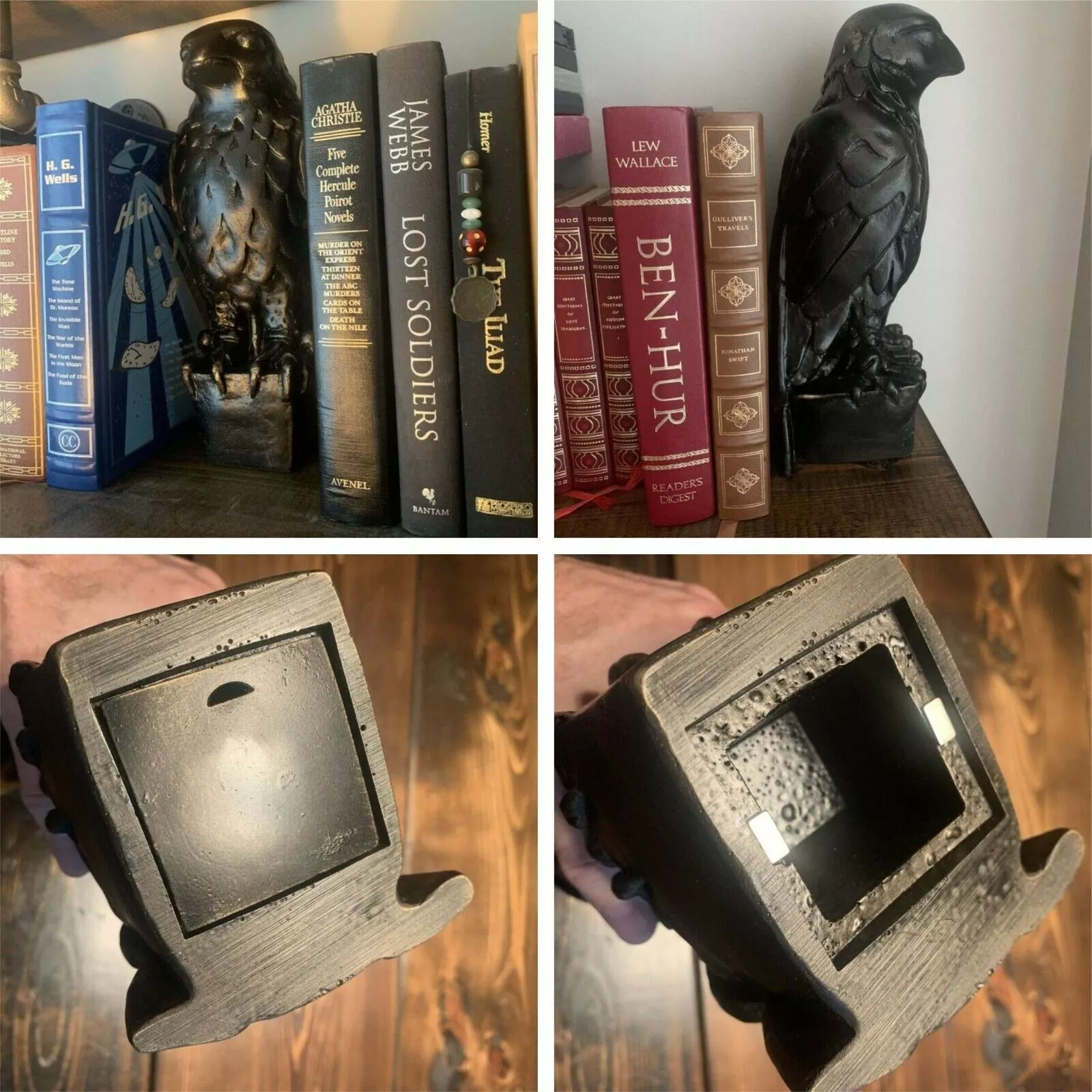 THE MALTESE FALCON STATUE PROP WITH SECRET COMPARTMENT