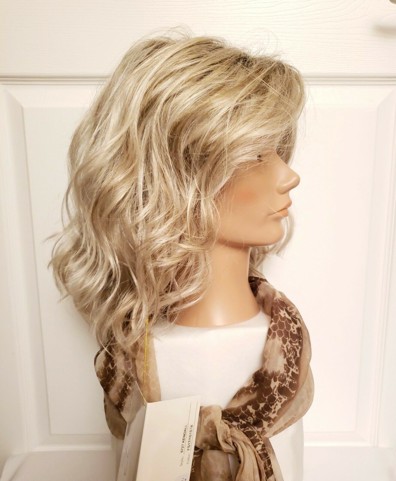 Curly Shoulder Length Scarlett Wigs
