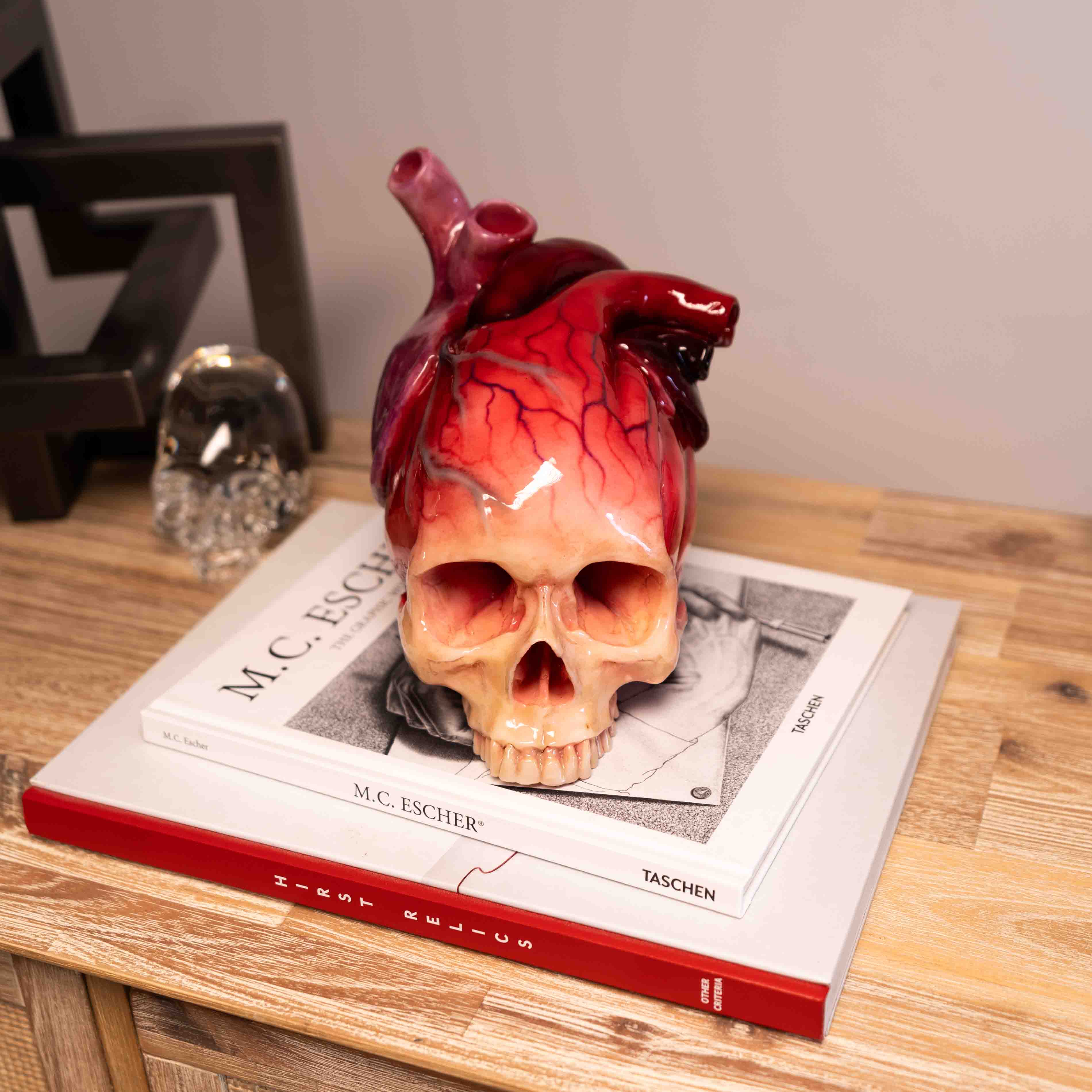 💀The Tell-Tale Heart Skull❤️