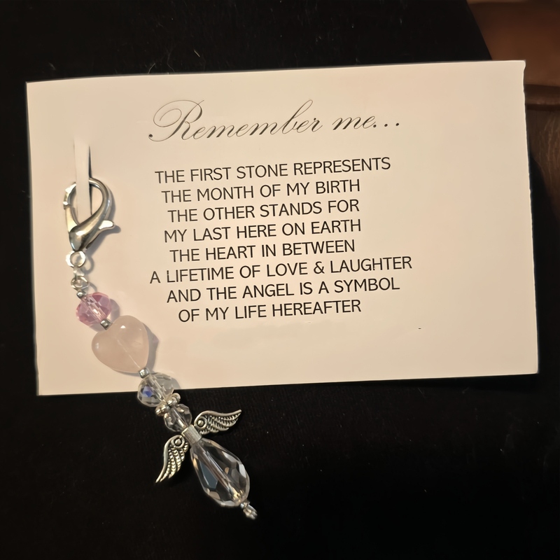 Remember Me Angel Charm/Keychain