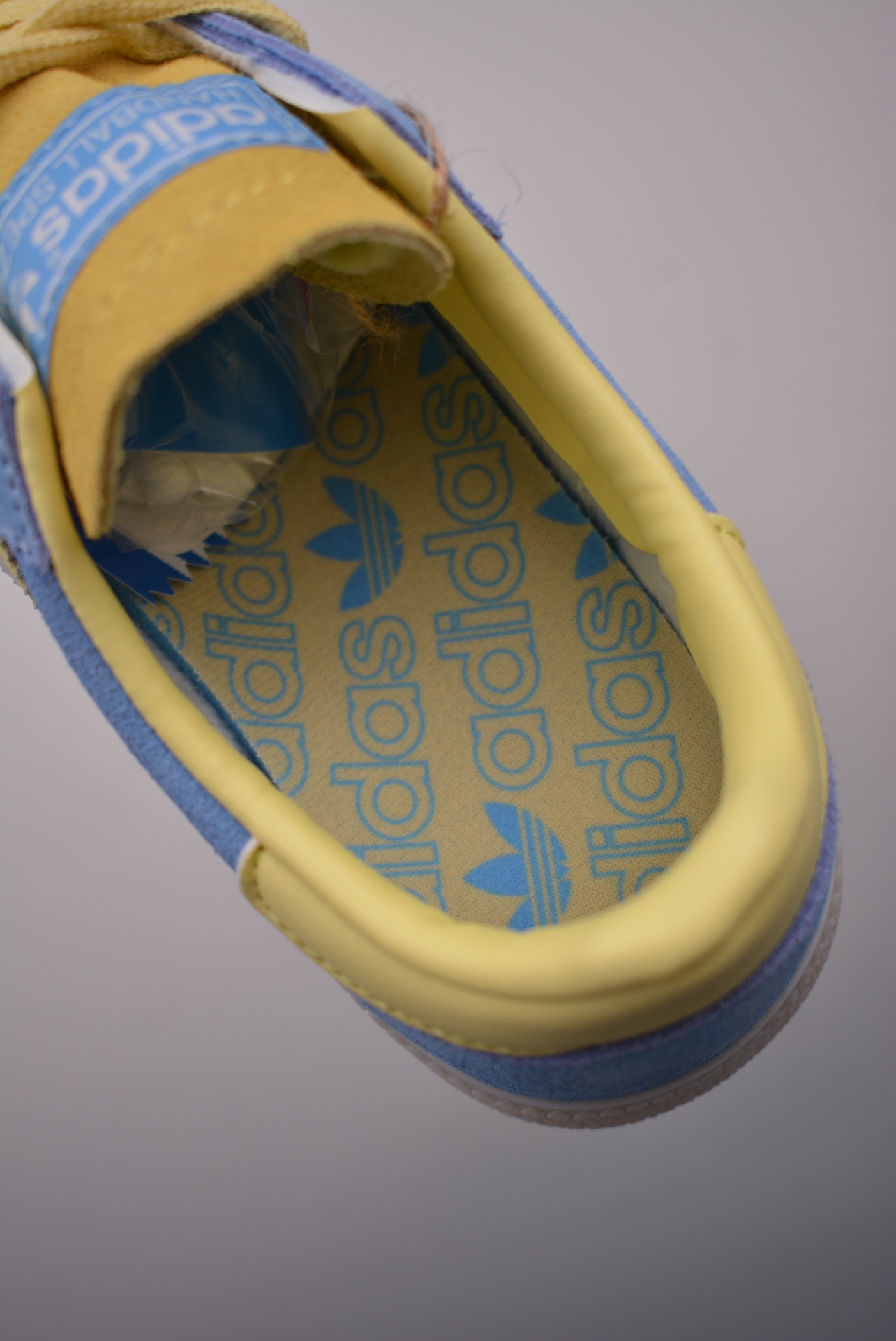 Adidas Originals Handball SPZL Light Blue and Yellow IG6276