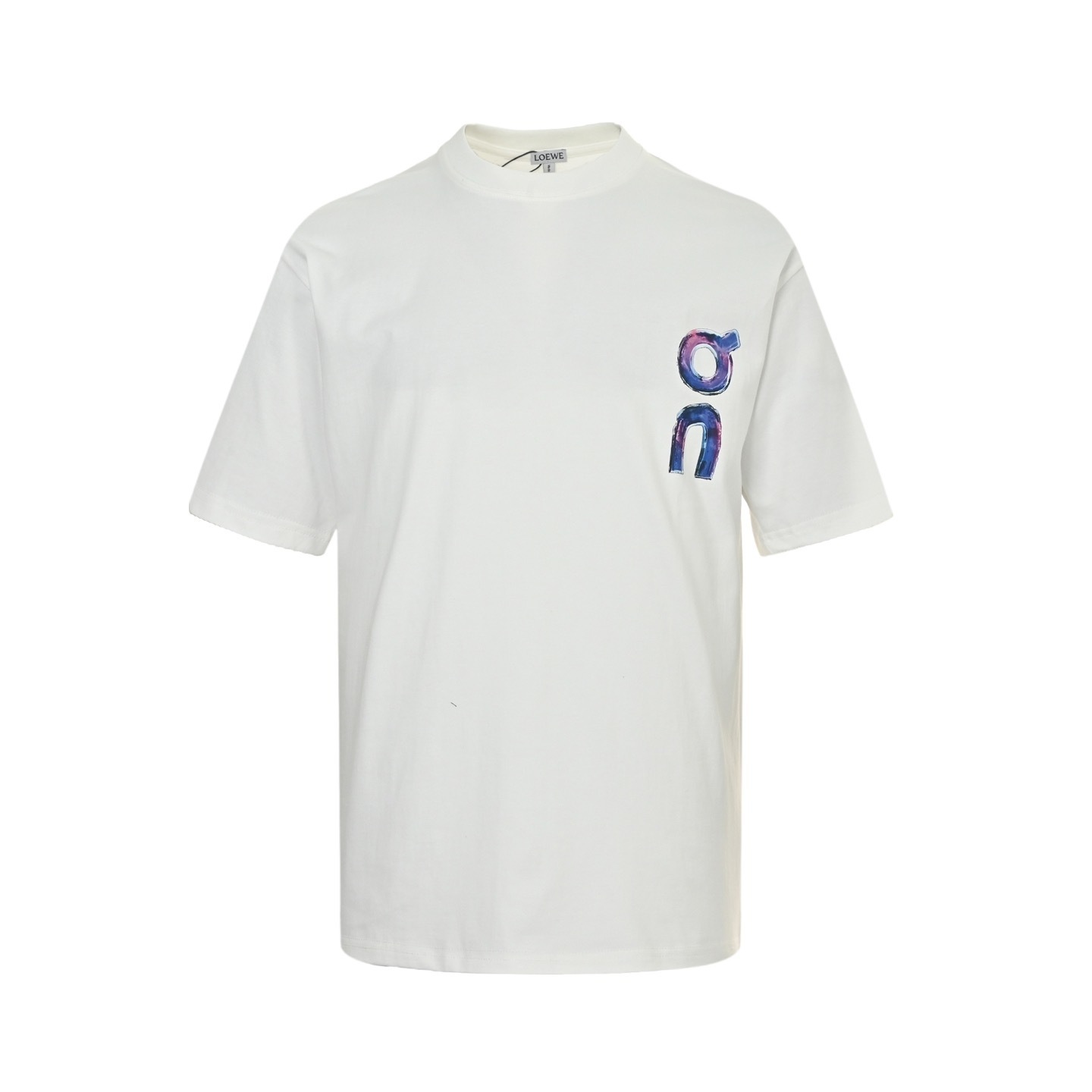 Loewe 25ss Angpao joint graffiti logo print short sleeve