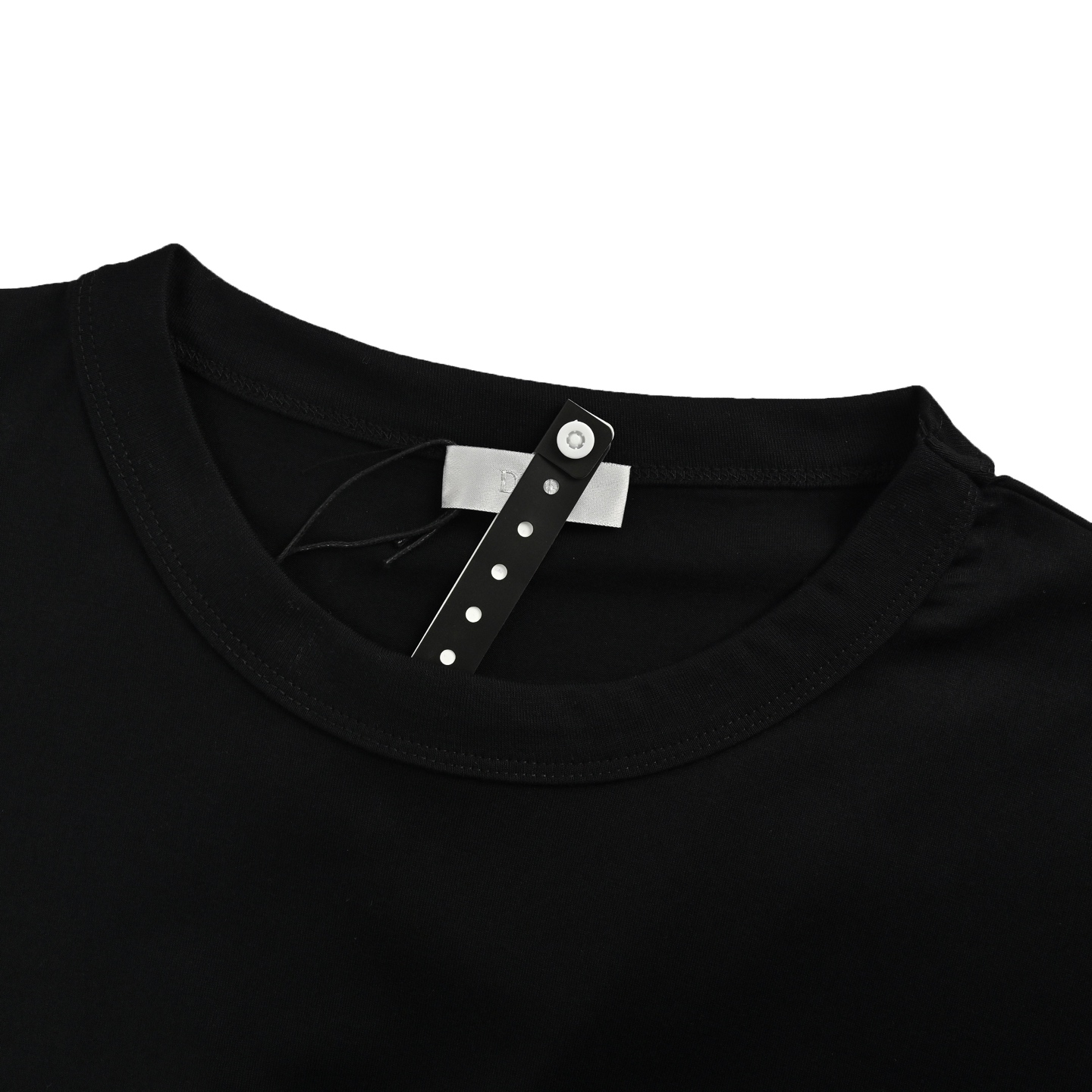 Dior patch logo embroidered short sleeves