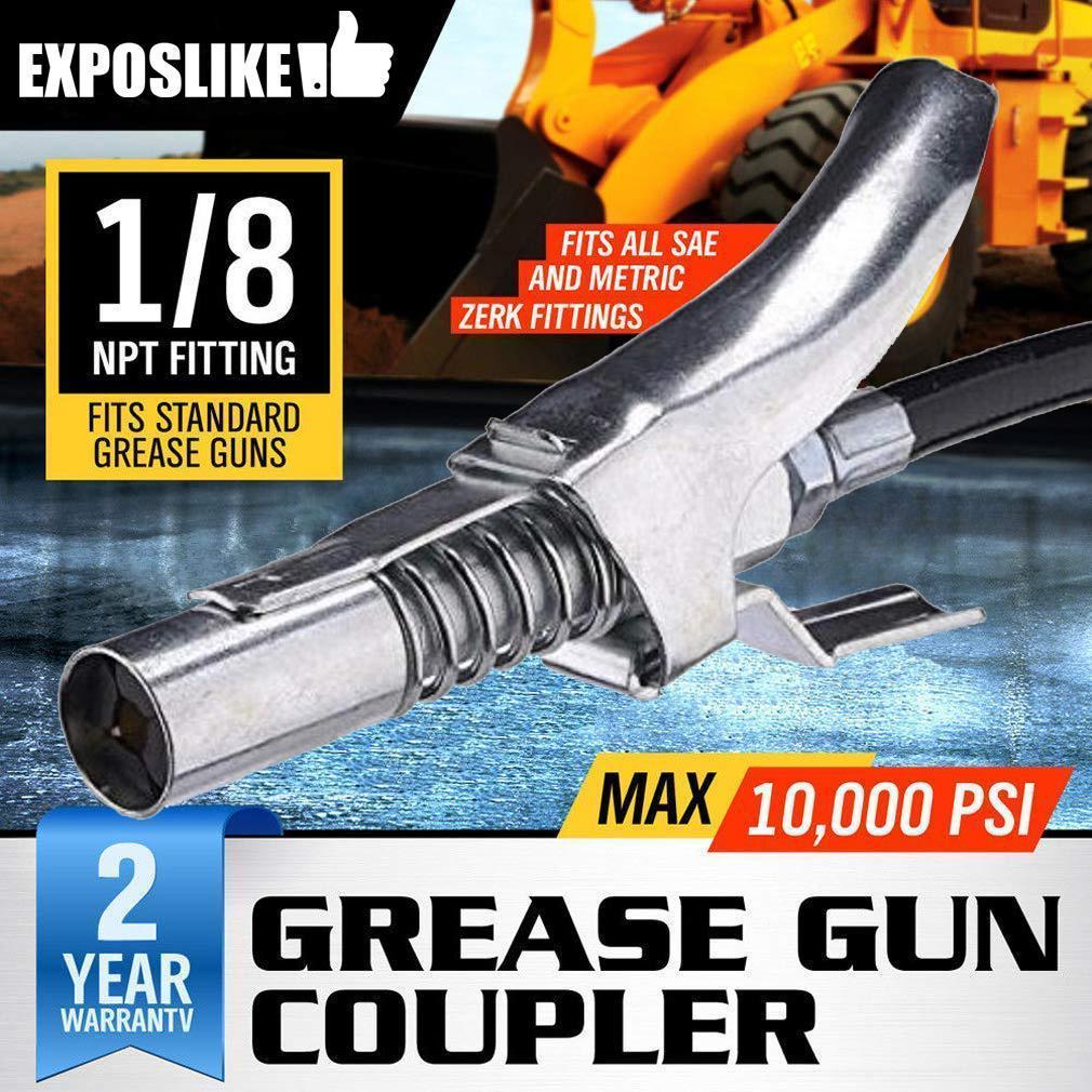Ez-Pz Lube 10kPSI Lock Grease Coupler (BUY 2 FREE SHIPPING)