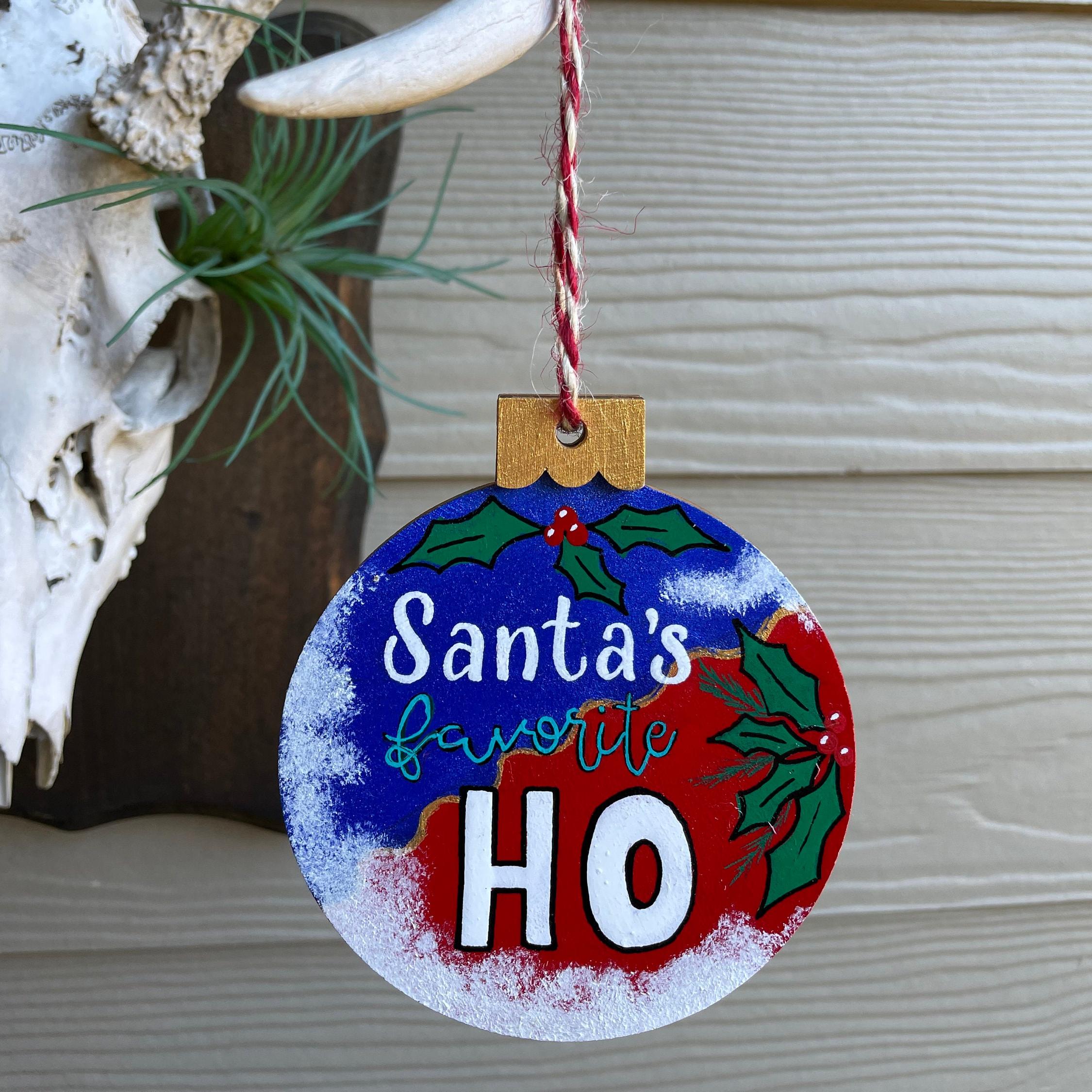 Funny rude Christmas ornaments
