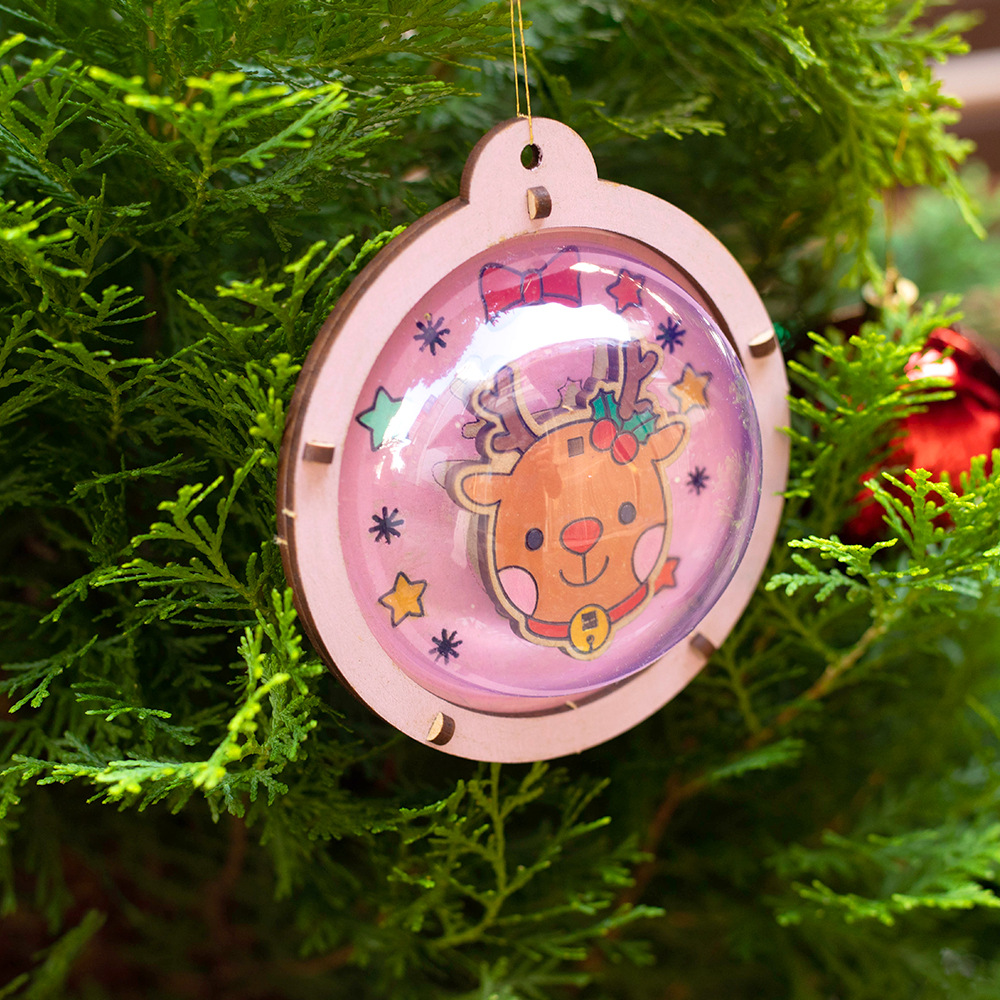 🎅EARLY CHRISTMAS SALE - 50% OFF🎄😍Wooden DIY Christmas Ornaments🎄-⏰BUY 6 GET 20% OFF & FREE SHIPPING