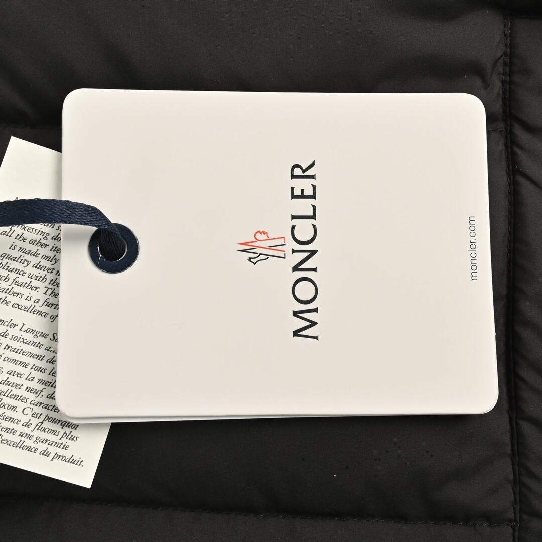 Moncler 24Fw tricolor ribbon down jacket