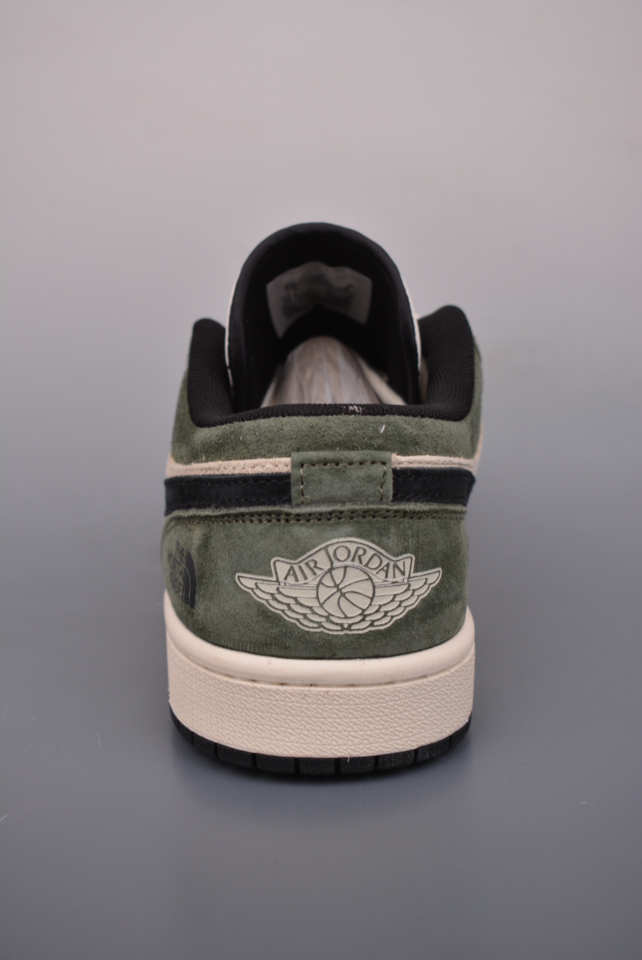 The North Face x Nike Air Jordan 1 Low OG Off-White Olive Green DM9188-004