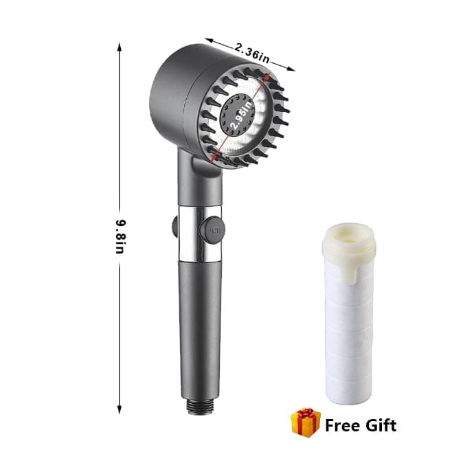 Multifunctional Shower Massage Skin Beautifying Shower Head
