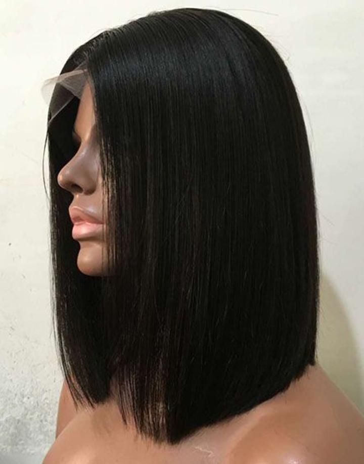 Luna Lace Front Wig S31 Straight Bob Shoulder Length for Black Women