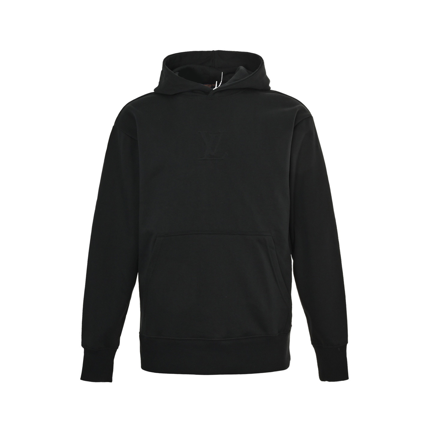 Louis Vuitton 25Fw embossed logo lettering hoodie