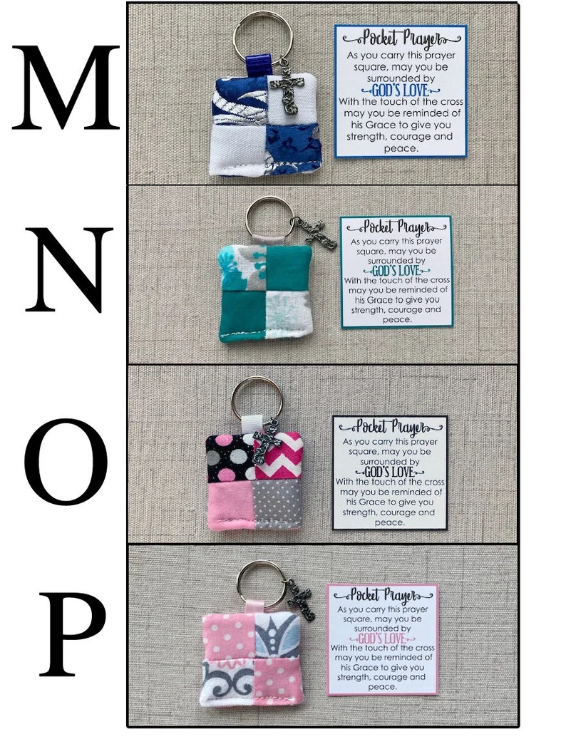 Prayer Cube Keychain