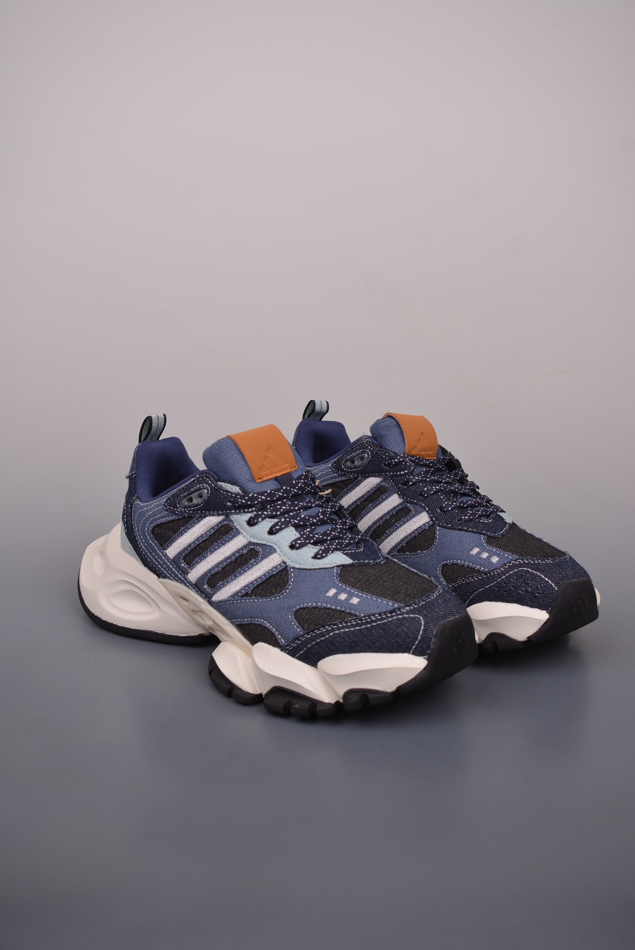 Adidas XLG Runner Deluxe Denim Blue Dark Blue JS1598