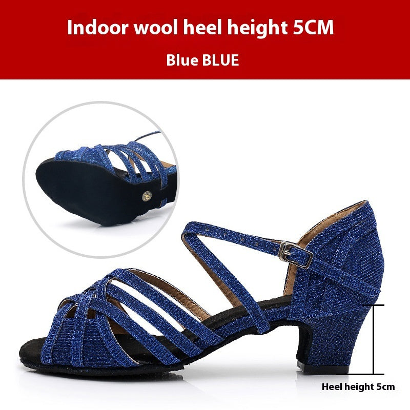 Fashionable High Heel Sandals with Soft Bottom for Women