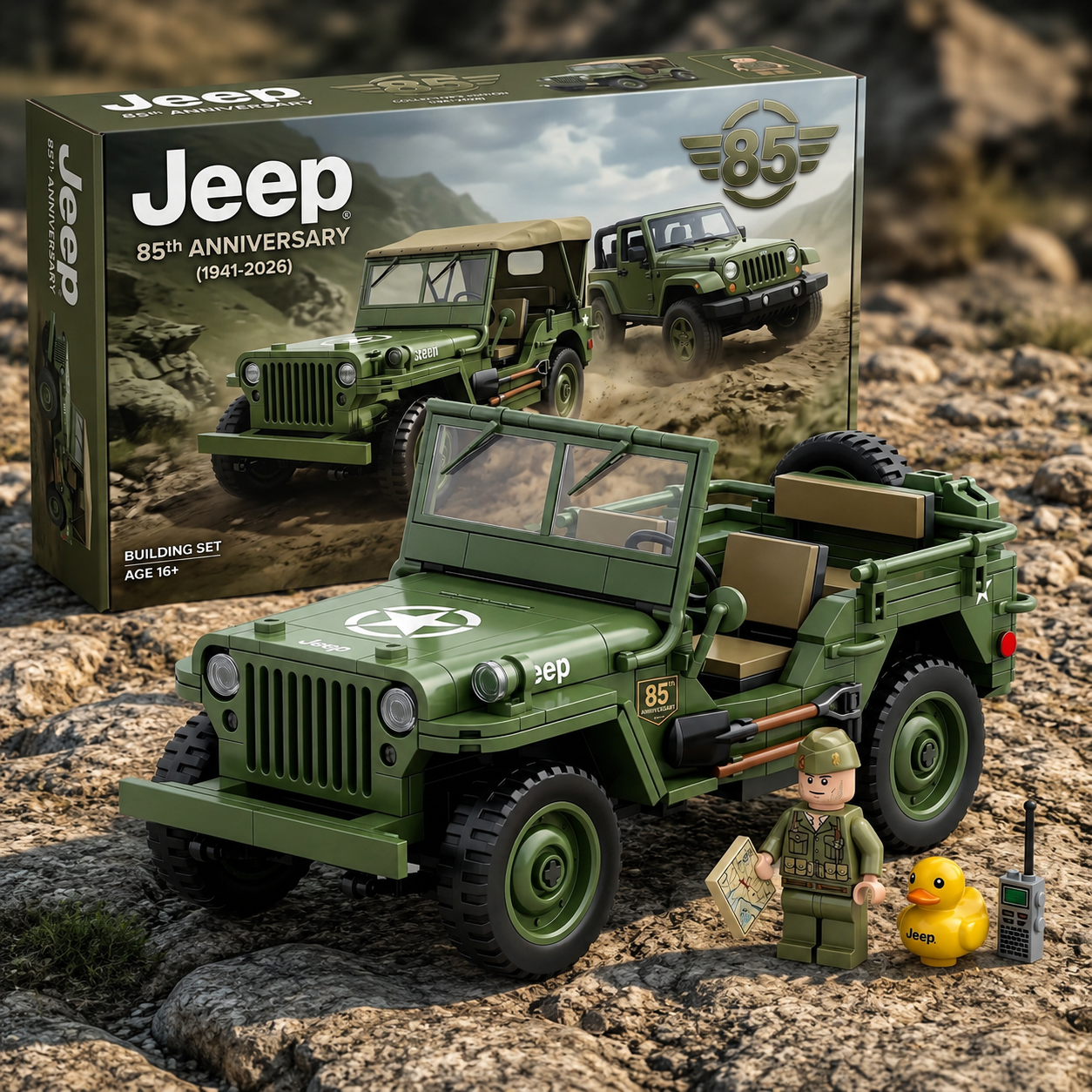 Jeep 85th Anniversary Collector’s Edition Building Set