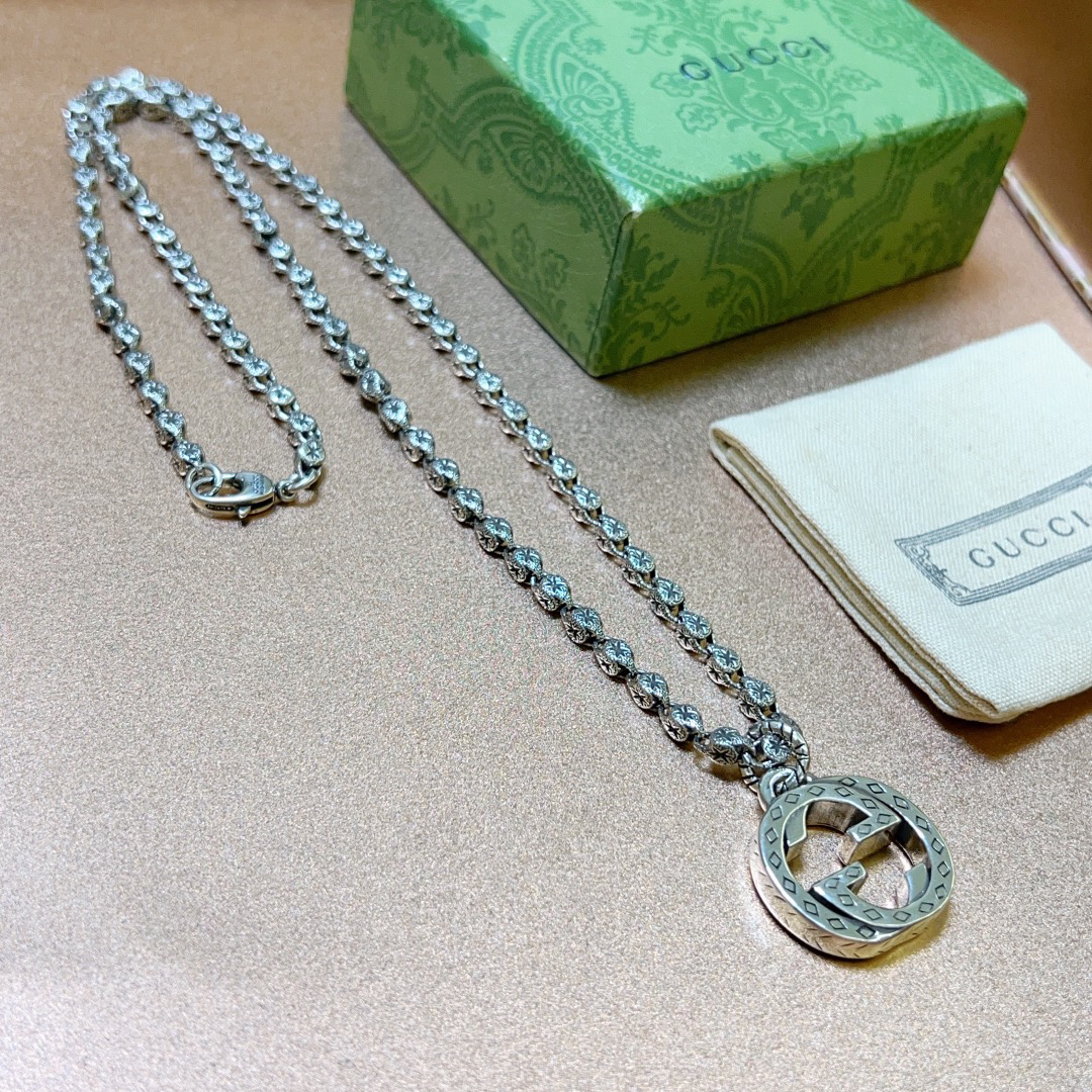 Gucci Anger Forest GG Vintage Necklace