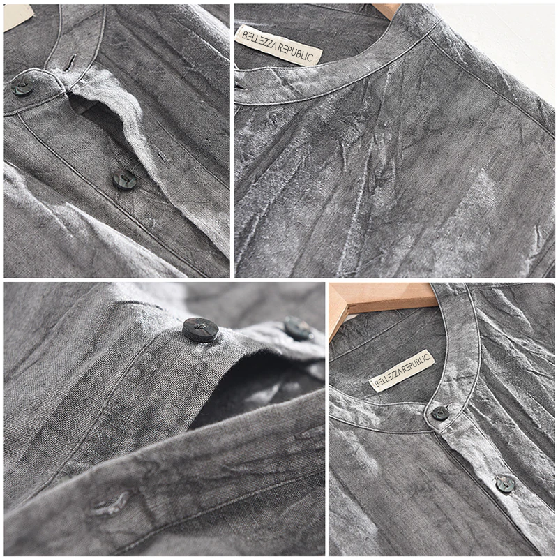 Hombre Breathable Linen Shirt