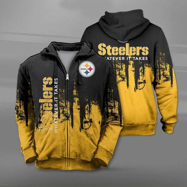 PITTSBURGH STEELERS 3D HOODIE PPSS020