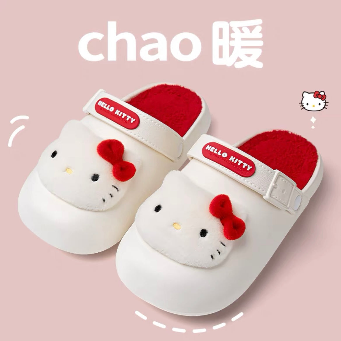 KT Slides Fuzzy for Women Slippers Winter Warm Plush Comfy Non-Slip Waterproof House Cloud Slide Slippers for Indoor Outdoor
