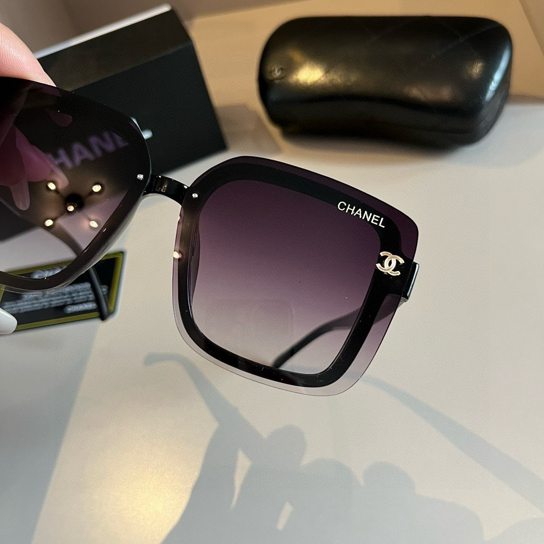 Chanel rimless sunglasses