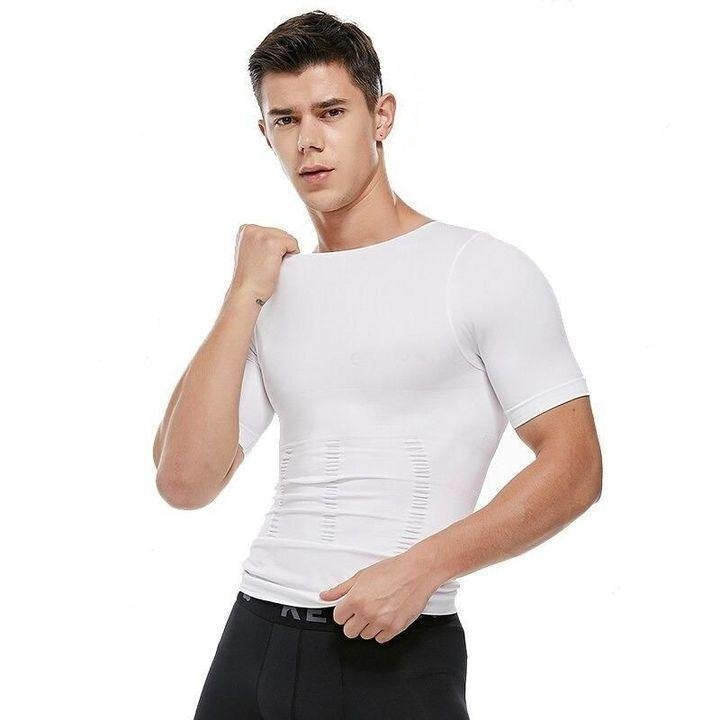 Men's Body Shaper Compression Workout T-shirt