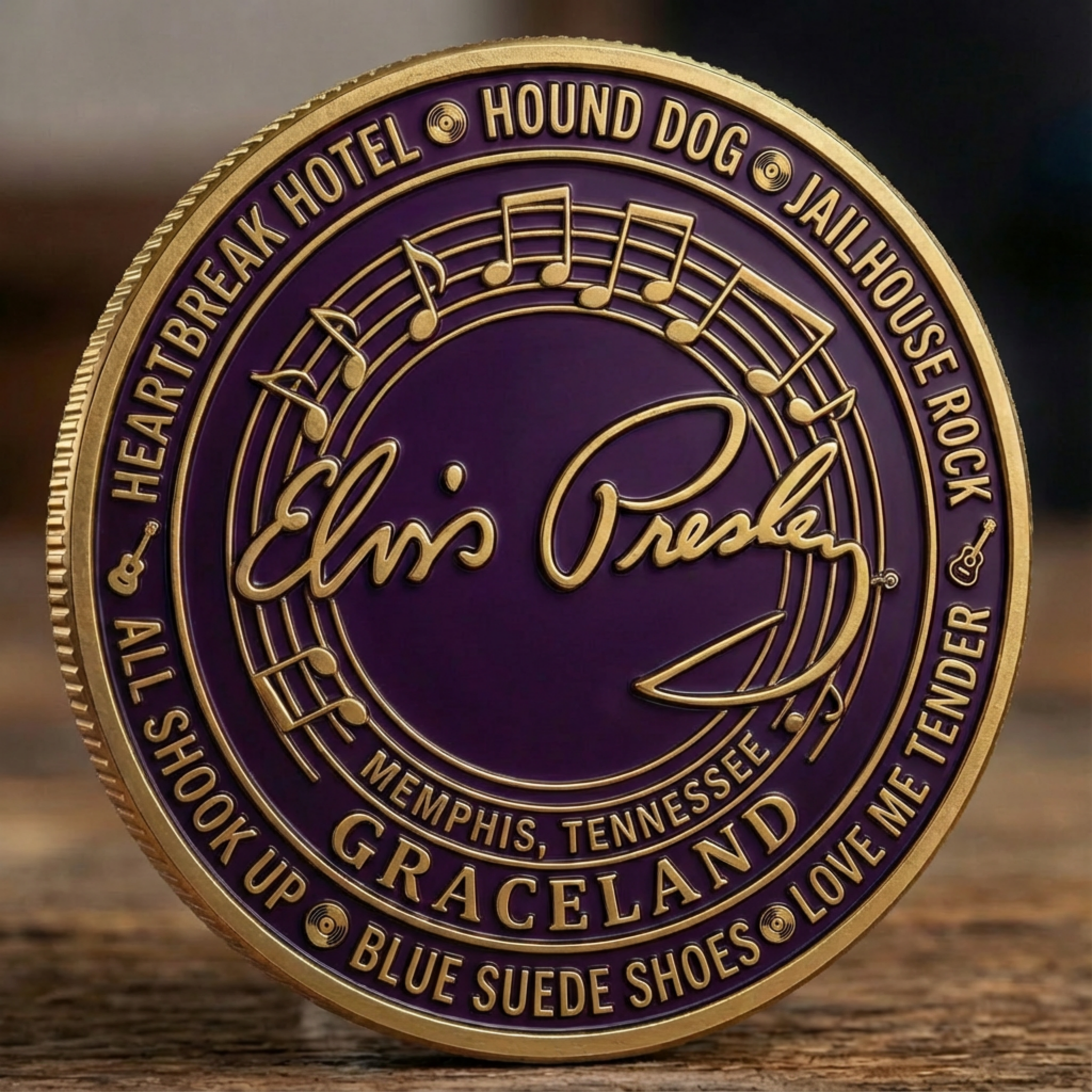 Elvis Presley 90th Anniversary Commemorative coin