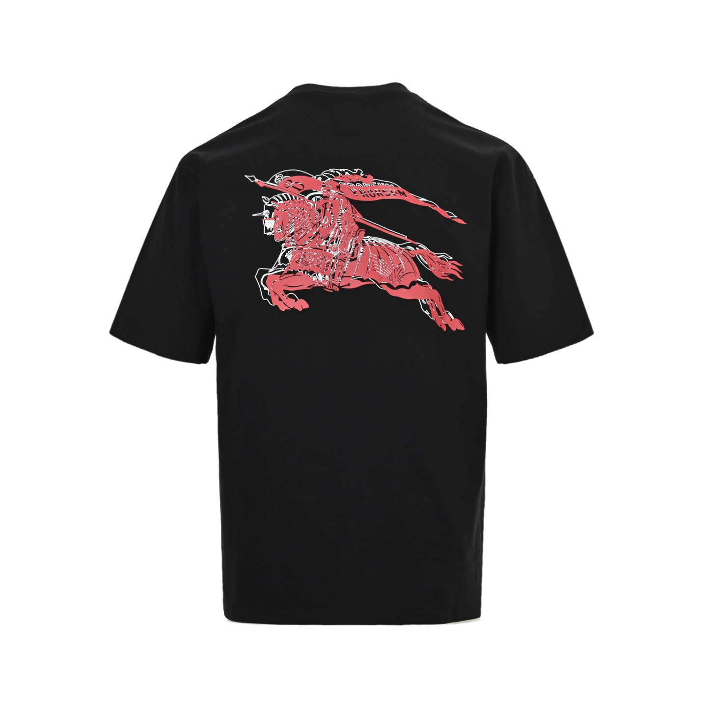 Burberry 25ss overlapping warhorse logo print short sleeve