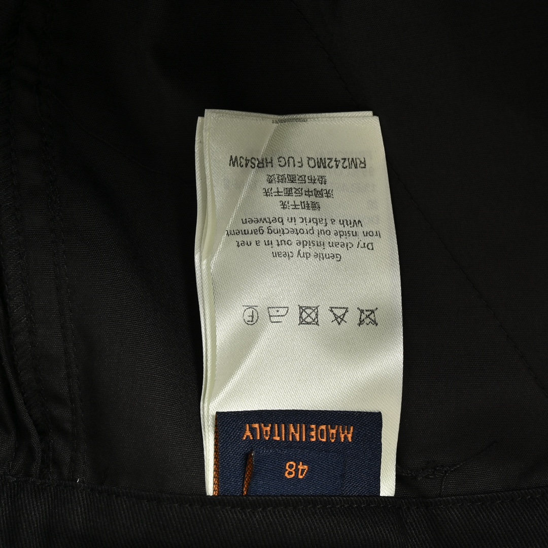 Louis Vuitton 24ss flocked monogram patchwork cargo shorts