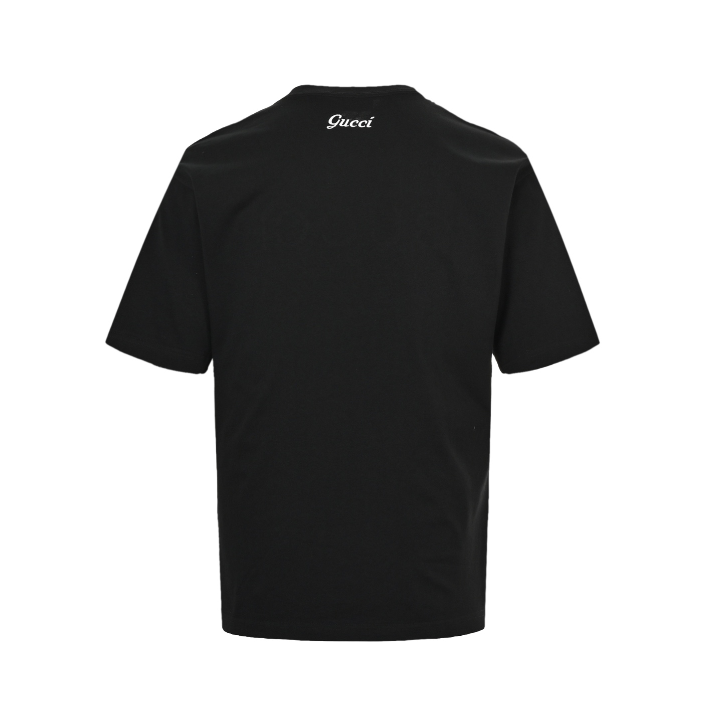 Gucci 25ss simple letter embroidered short sleeve