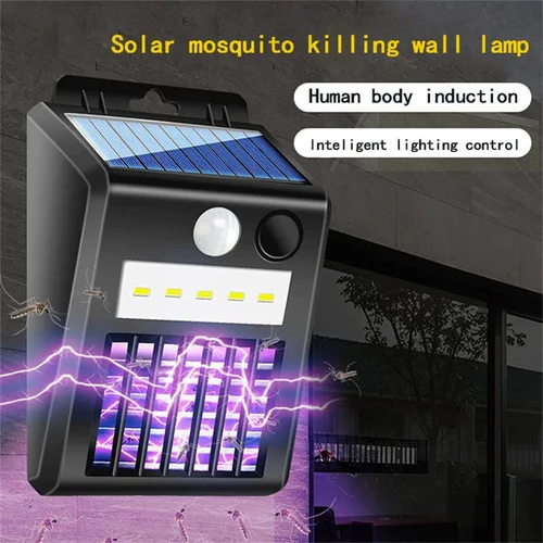 (🔥Last Day 60% OFF)-Solar Mosquito Killer Wall Lamp-BUY 2 GET 1 FREE & FREE SHIPPING