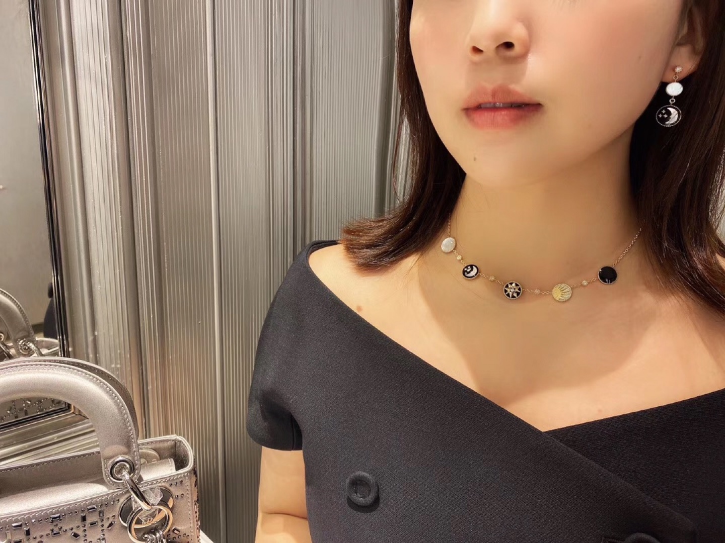 Dior Sun, Moon and Stars Earrings