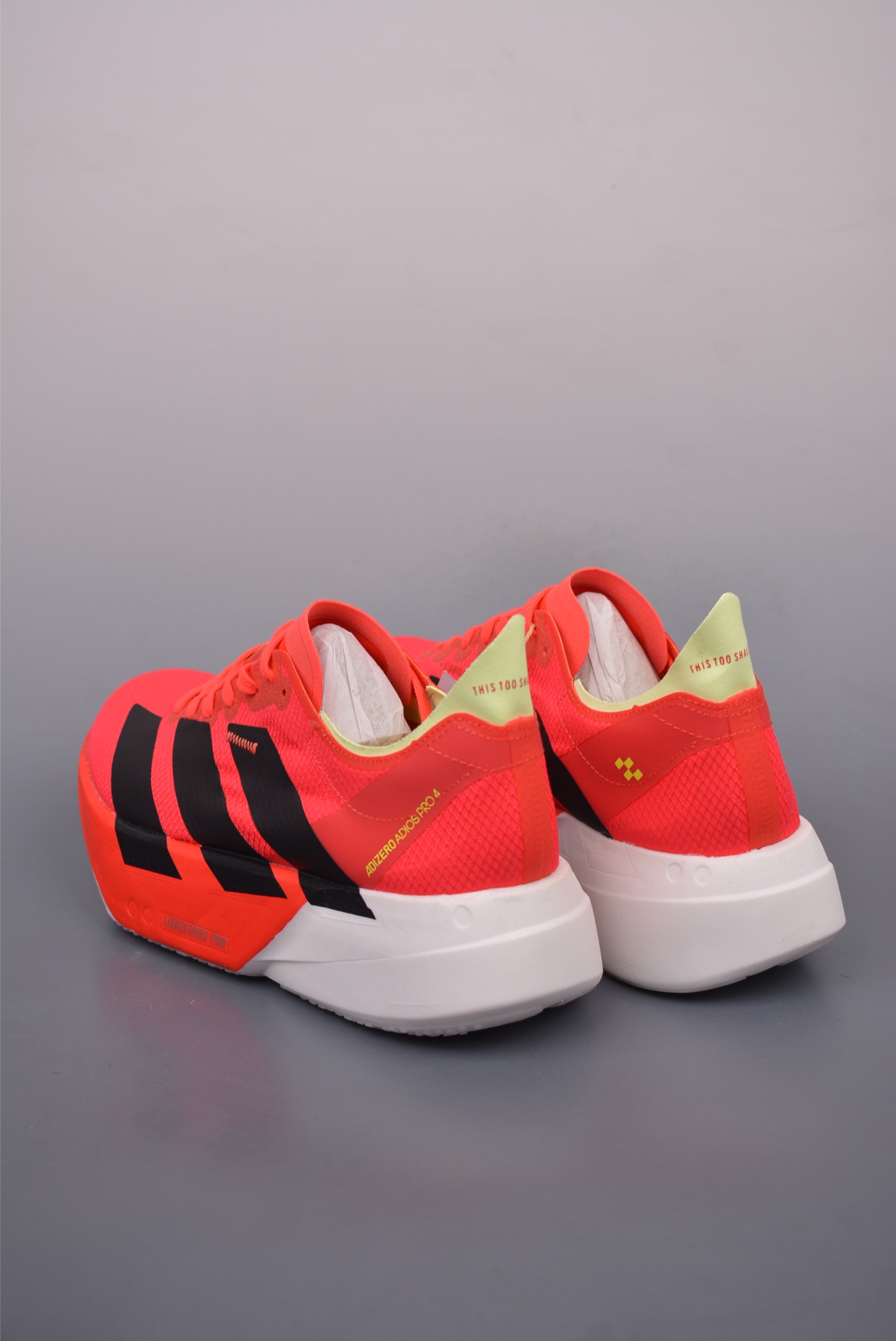 Adidas Adizero Adios Pro Evo 4 Net Red Black White JR6358