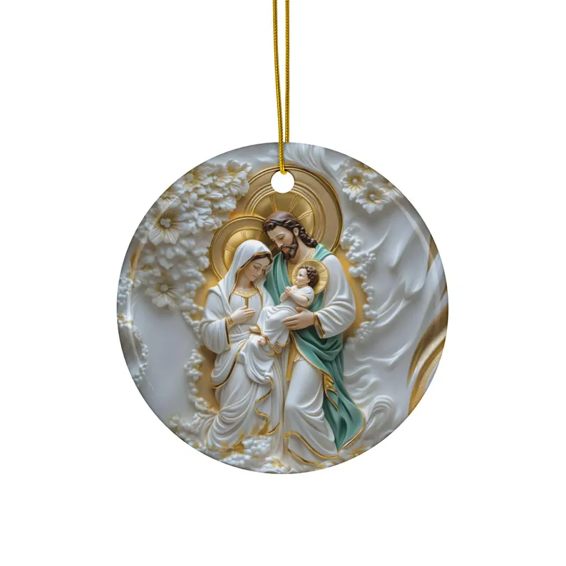🔥Limited Edition 🎁3D Catholic Christmas Ornament