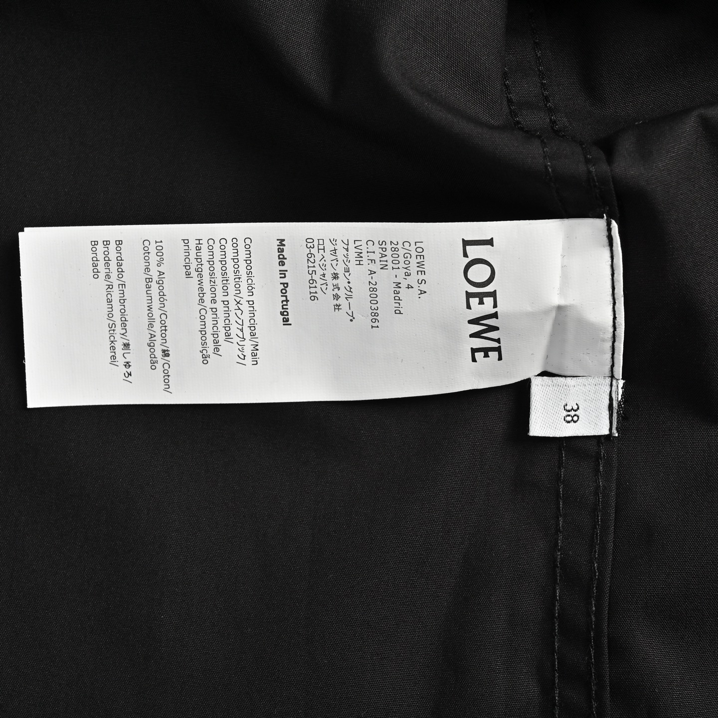 Loewe 25ss Anagram Pocket Embroidered Shirt