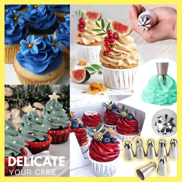 (Hot Sale Now-50% OFF) Cake Decor Piping Tips-BUY 2 FREE SHIPPING