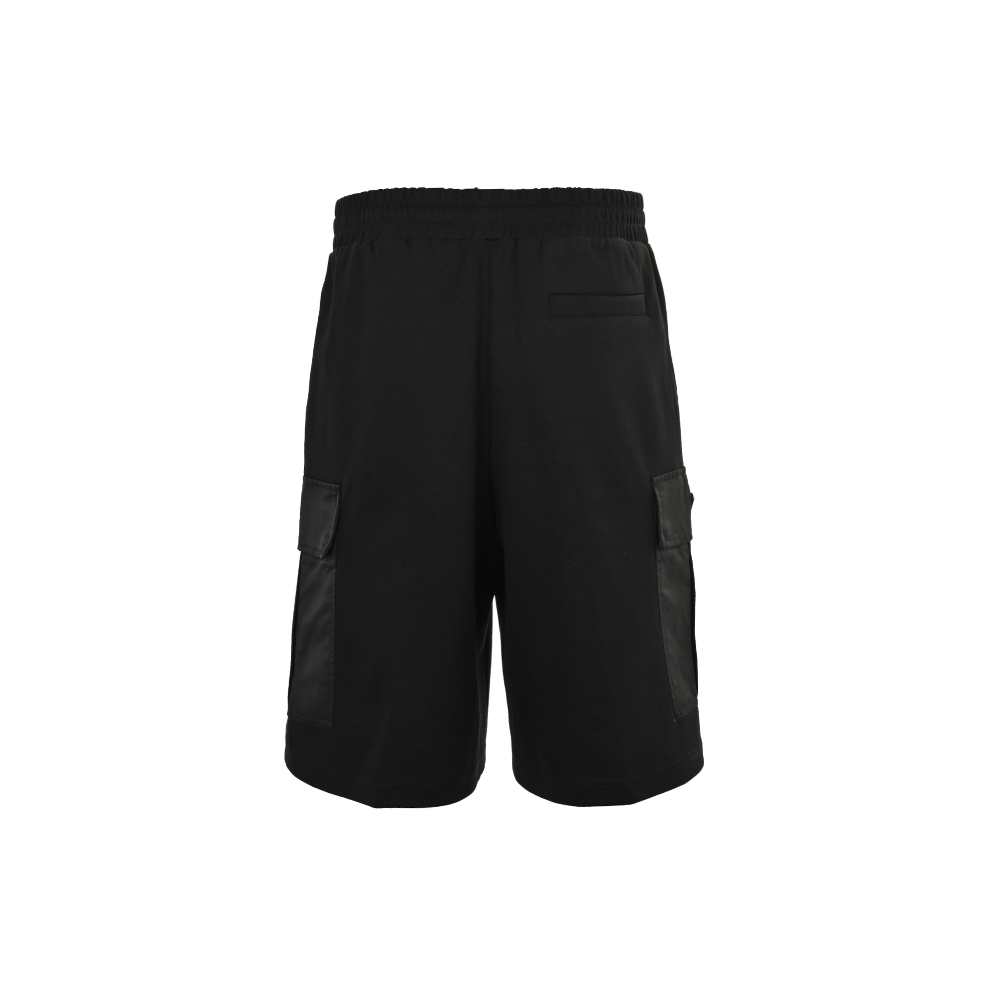 Prada 25ss side nylon pocket triangle logo cotton shorts