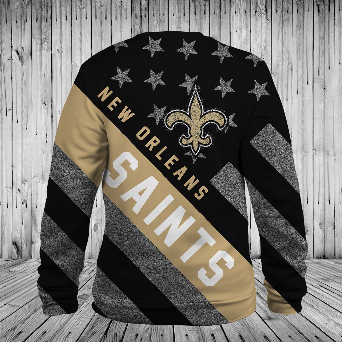 SAINTS HOODIE 3D FLAG5